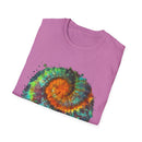 Whiplash 2:  Vibrant Spiral Tie-Dye Unisex T-Shirt, Soft Tee, Colorful Casual Tee, Summer Style shirt, Eco-friendly Gift, Festival Wear