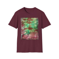AUTUMN INFUSION: Unisex Monet Tie-Dye Art T-Shirt, Relaxed Comfy Tee, Boho Style Shirt, Perfect Gift for Art Lovers, Festival Wear, Casual Everyday Clothing