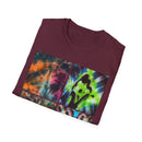 THE VICEROY: Unisex Tie-Dye collage T-Shirt, Vibrant Fashion Tee, Summer Wardrobe Essential, Festival Wear, Gift for Creative Souls, Casual Everyday Tee