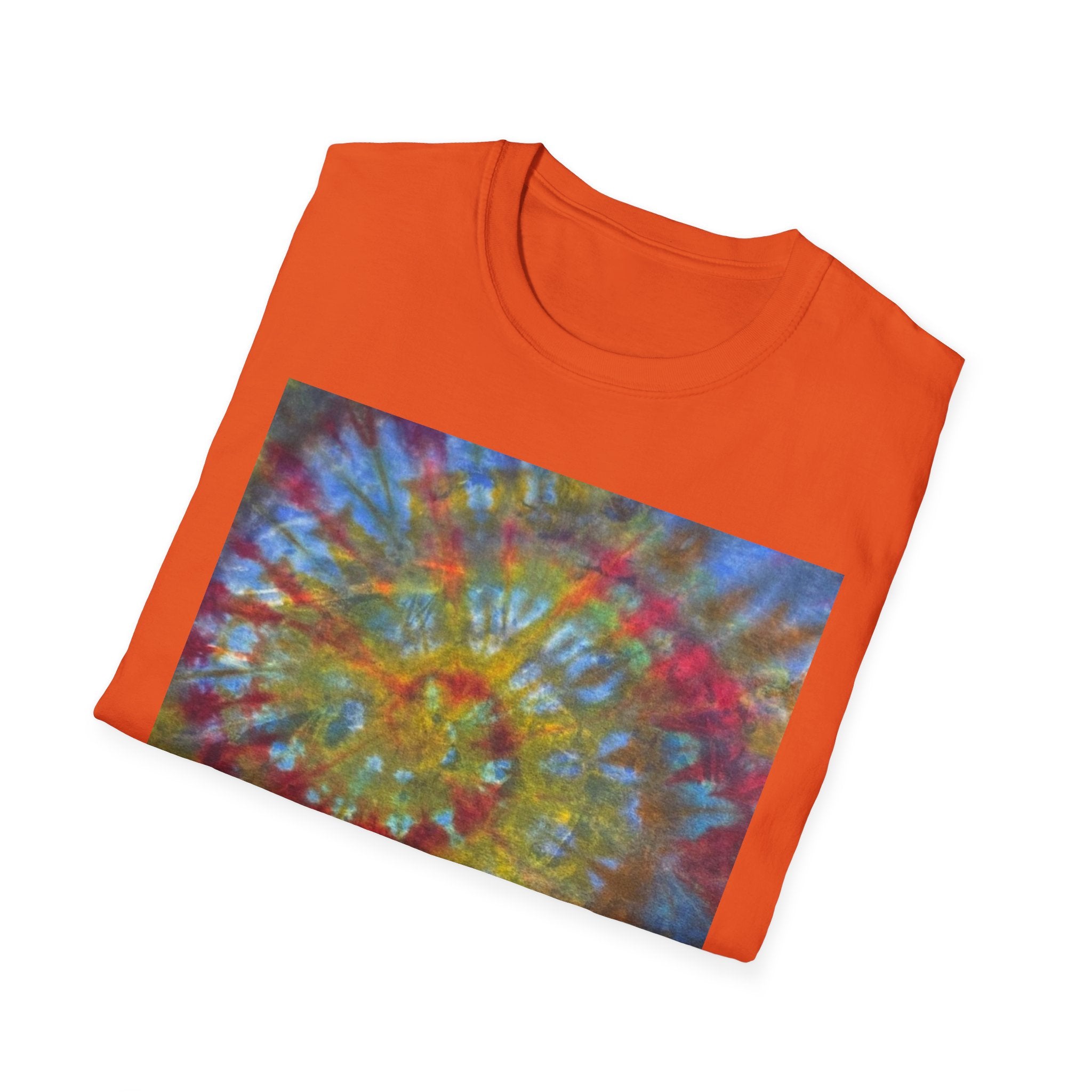 WATERMELON KRUSH: Trendy and Colorful Tie-Dye Unisex T-Shirt, Casual Wear, Summer Vibes, Festival Clothing, Eco-Friendly Fashion, Gift for Friends
