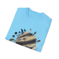 Variance 2:  Splash Art Unisex Softstyle T-Shirt | Creative Casual Tee for Art Lovers, Unique Gift for Birthdays, Art Parties, Everyday Wear