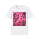 MAGENTA MADNESS;  Smash style, Vibrant Tie-Dye T-Shirt, Unisex Softstyle Tee for Festivals, Summer Vibes, Gifts for Friends, Casual Wear, Easy Fashion