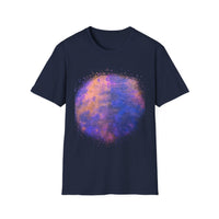 HURRICANE RIDGE: Vibrant Abstract Art T-Shirt | Unisex Softstyle Tee, Casual Wear, Gift for Art Lovers, Summer Vibes, Unique Statement Piece