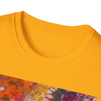 FIFTH DIMENSION: Galaxy style, Vibrant Tie-Dye Unisex T-Shirt - Perfect for Summer Festivals, Casual Outfits, Gifts, Beach Days, and Relaxed Vibes