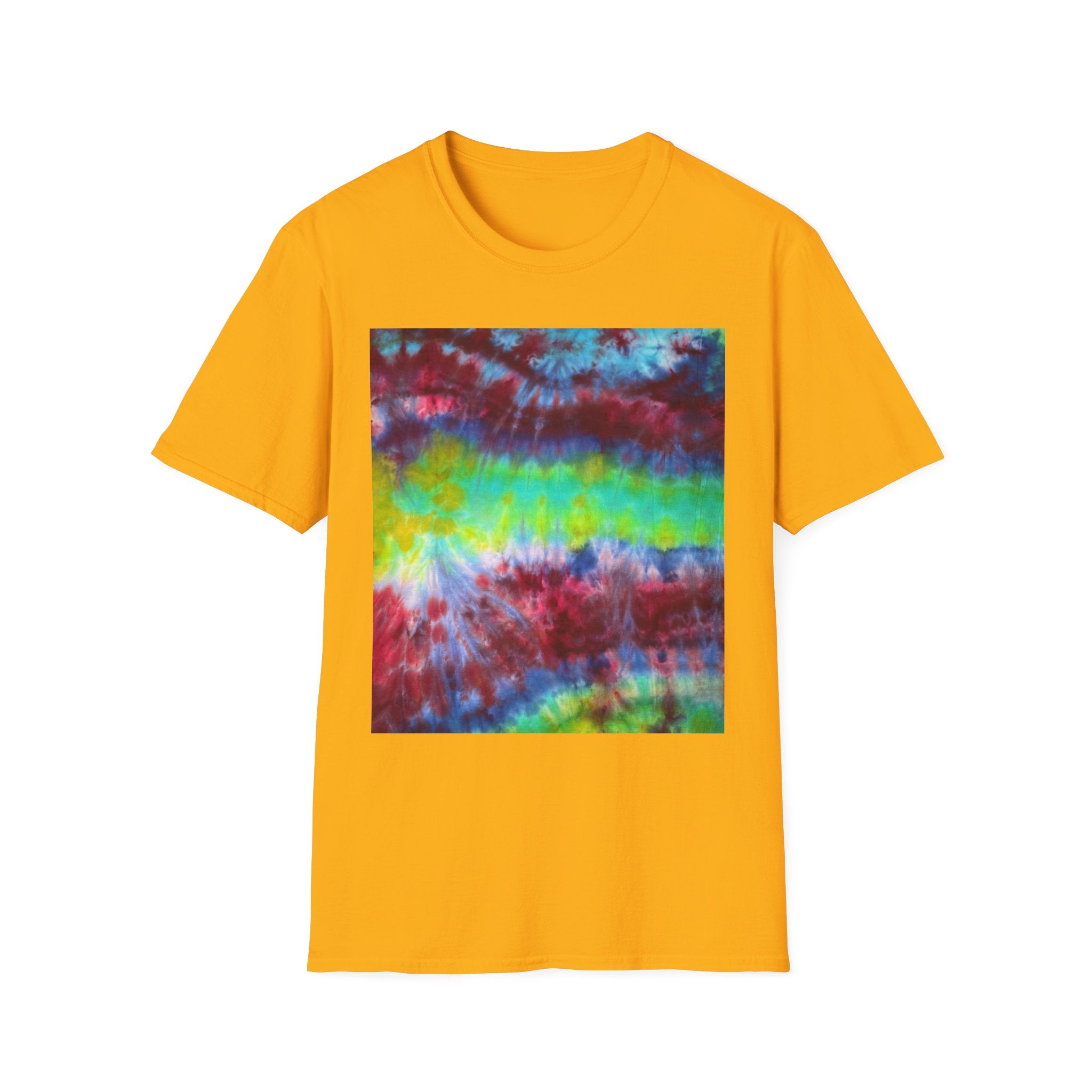 SIDEWINDER: Wave style, Vibrant Tie-Dye Unisex T-Shirt | Summer Vibes, Casual Wear, Gift for Friends, Festival Apparel, Beach Day Top