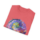 Dragonfly Destiny 2:  Colorful Tie-Dye Unisex T-Shirt, Boho Shirt, Casual Wear, Summer Style, Gift for Her, Festival Fashion, Spiritual Outfit