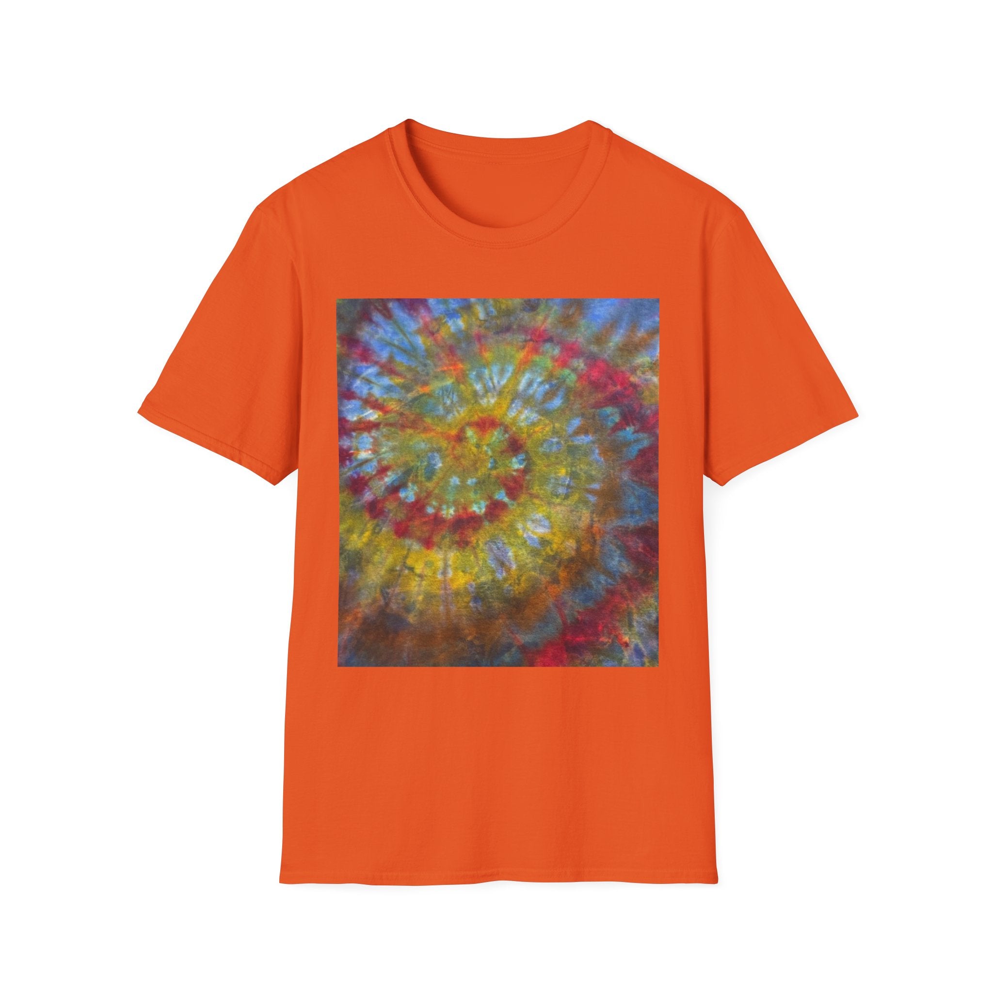 WATERMELON KRUSH: Trendy and Colorful Tie-Dye Unisex T-Shirt, Casual Wear, Summer Vibes, Festival Clothing, Eco-Friendly Fashion, Gift for Friends