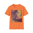 AMBER PREROGATIVE: Smash style Bohemian Tie-Dye T-Shirt, Unisex Casual Wear, Summer Festival Top, Gift for Music Lovers, Eco-Friendly Fashion