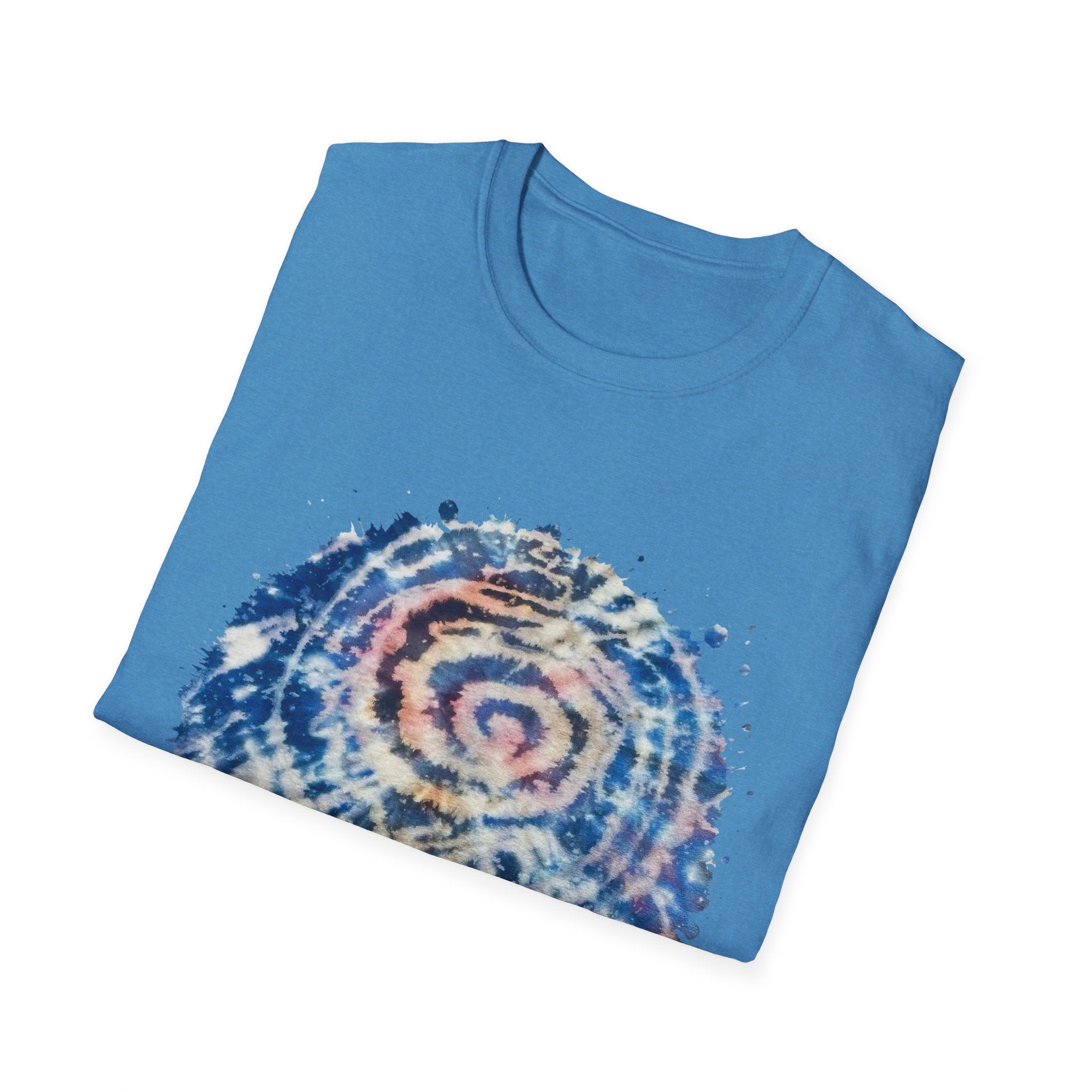 KINETIX:  Dream inspired, Spiritual Tie-Dye T-Shirt, Relaxed Vibes, Unisex Tee, Gift for Yoga Lovers, Bohemian Style, Festival Apparel