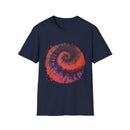 Powerball Bliss 2:  Whimsical Watercolor Spiral T-Shirt, Unisex Tee, Artistic Apparel, Casual Wear, Gift for Art Lovers, Unique Festival Outfit