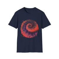 Powerball Bliss 2:  Whimsical Watercolor Spiral T-Shirt, Unisex Tee, Artistic Apparel, Casual Wear, Gift for Art Lovers, Unique Festival Outfit