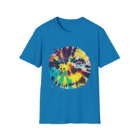 PARAGON 2: Splatter style, jubilee tie dye, Colorful Tie-Dye Unisex Softstyle T-Shirt, Boho Tee, Summer Fashion, Festival Wear, Casual Outfit, Gift Idea