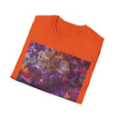 FANTASIA:  Fantasy inspired Splat style, Tie-Dye Unisex Softstyle T-Shirt | Perfect for Summer Festivals, Casual Outings, Gifts, and Relaxation