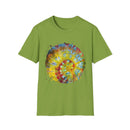 Habanero Helix 2:  Vibrant Tie-Dye Unisex T-Shirt, Retro Graphic Tee, Casual Wear, Unique Gift, Festival Fashion, Summer Apparel