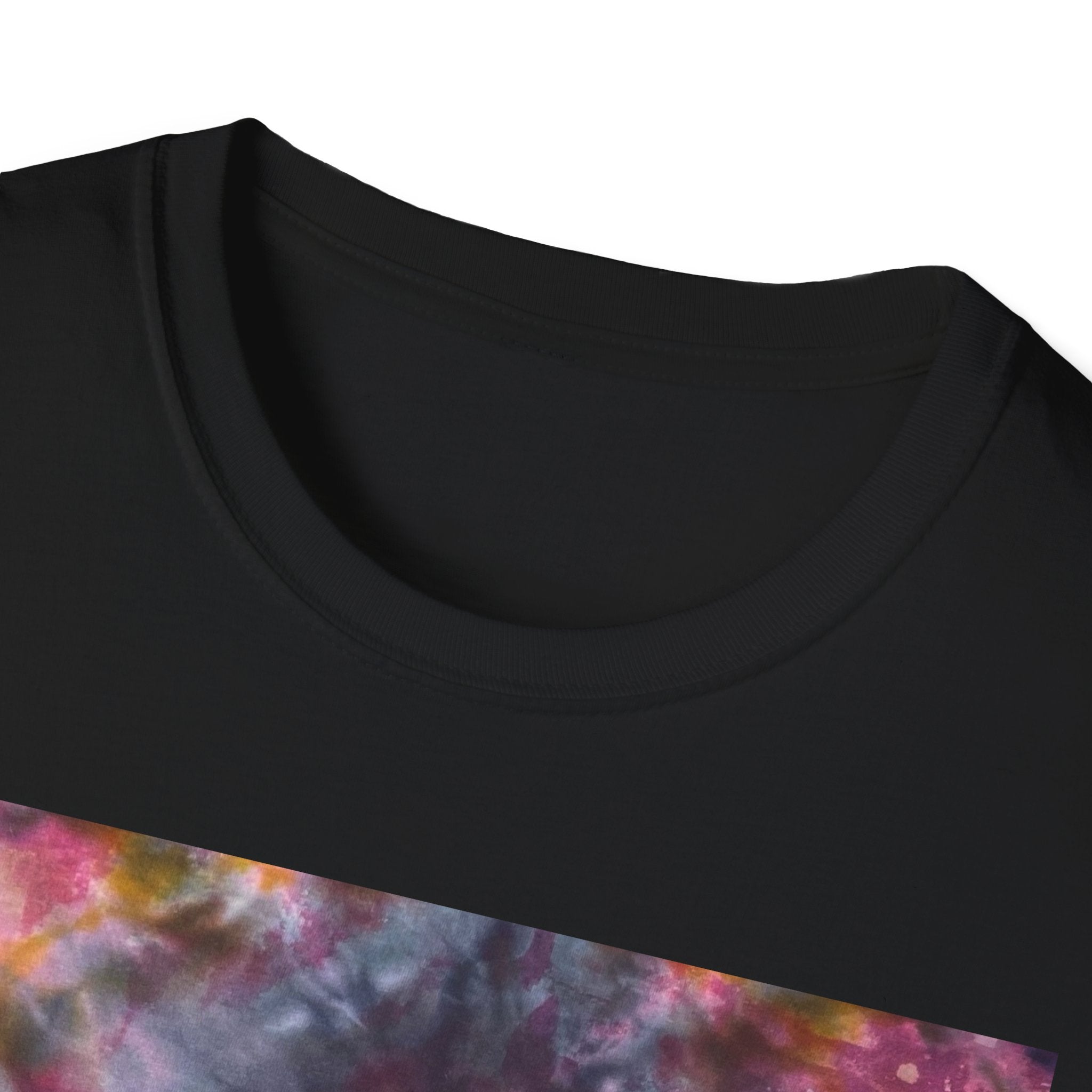 SUN DANCE CITATION: Heavenly Colorful Tie-Dye Unisex Softstyle T-Shirt | Fun Summer Vibe Tee, Festival Wear, Casual Style, Gift for Friends, Unisex Apparel