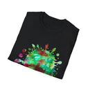 Autumn Infusion 2:  Vibrant Splash T-Shirt - Artsy Graphic Tee for Creatives, Casual Wear, Unique Gift, Summer Style, Colorful Fashion
