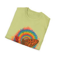 The Butterfly Effect:  Bohemian Butterfly T-Shirt, Vibrant Graphic Tee for Nature Lovers, Unisex Gift for Birthdays, Festivals, Boho Style Apparel