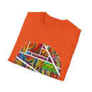 San Mateo Magic 2:  Vibrant Artistic Unisex T-Shirt, Colorful Graphic Tee, Trendy Casual Shirt, Unique Gift for Art Lovers, Summer Essential
