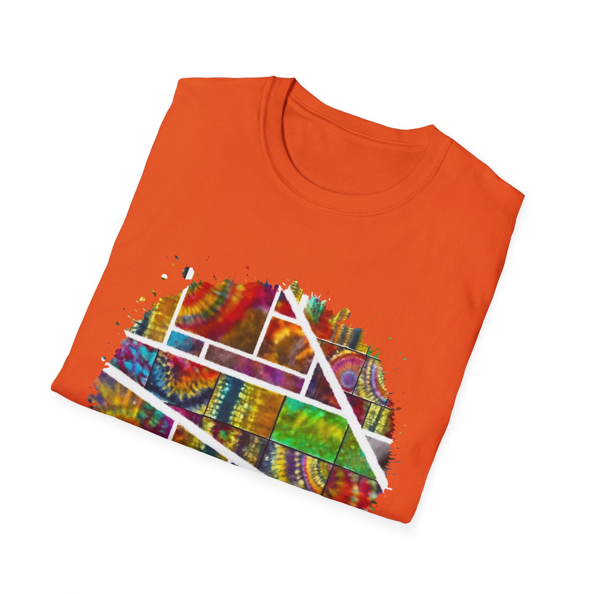 San Mateo Magic 2:  Vibrant Artistic Unisex T-Shirt, Colorful Graphic Tee, Trendy Casual Shirt, Unique Gift for Art Lovers, Summer Essential