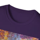 RASPBERRY SORBET:  Splat style, Galactic Vibe Unisex Softstyle T-Shirt | Space Art Tee, Cosmic Shirt, Gift for Astronomers, Unique Spacewear, Casual Wear