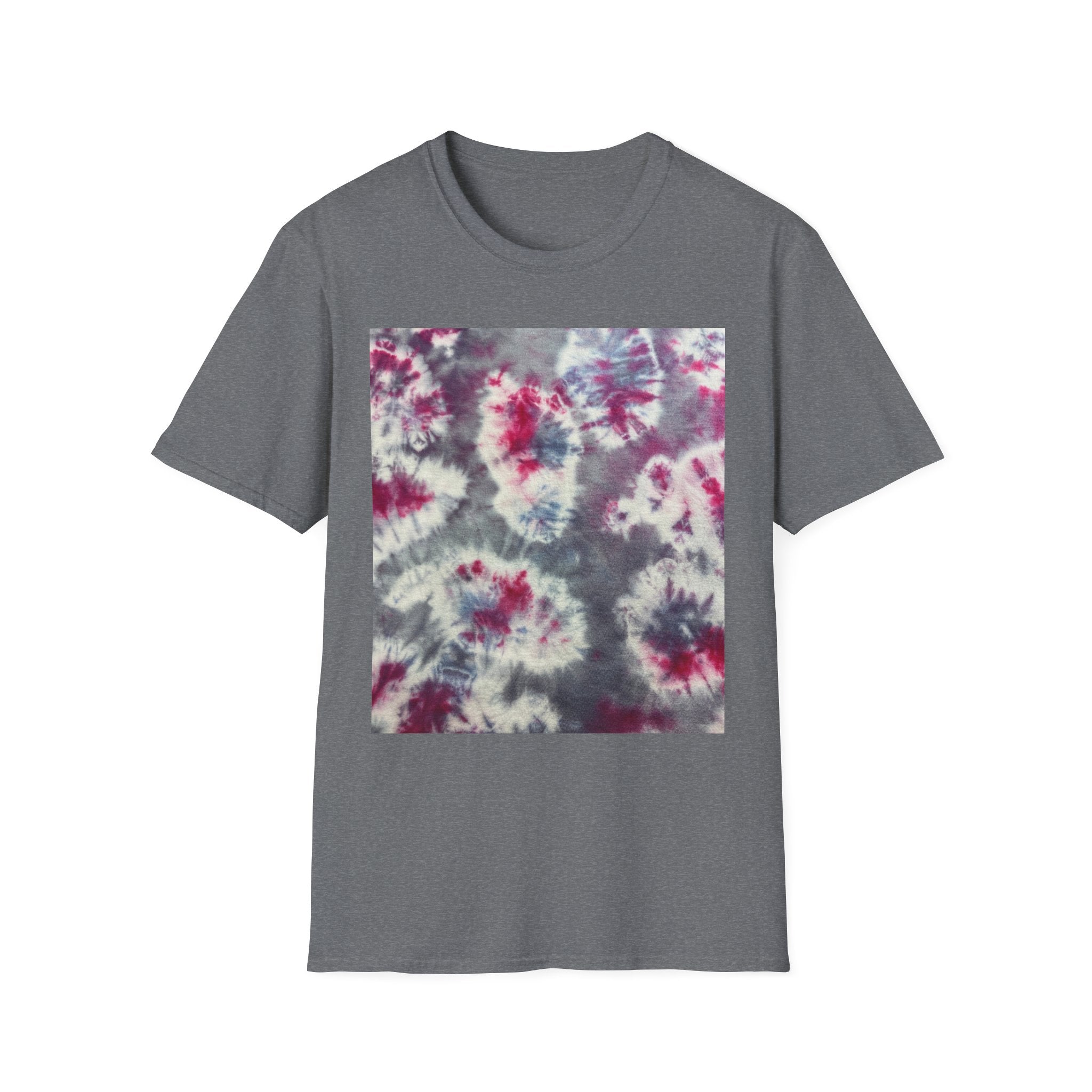 CRITTER: "under the microscope" look, Vibrant Tie-Dye Unisex T-Shirt, Boho Chic Tee, Festival Wear, Summer Essentials, Gift for Friends, Relaxed Casual Style