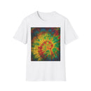 HABANERO HELIX: Rich, bright and Colorful Tie-Dye Unisex Softstyle T-Shirt, Retro Vibe Tee, Festival Outfits, Gift for Teens, Summer Essentials, Casual Wear