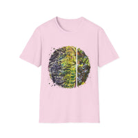 Blueberry Bliss 2:  Nature-Inspired Unisex Softstyle T-Shirt, Graphic Tee, Eco-Friendly Apparel, Earthy Vibe Shirt, Casual Wear, Nature Lover Gift