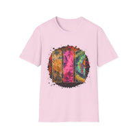 Firestone 2:  Vibrant Tie-Dye Unisex T-Shirt, Colorful Casual Tee, Summer Festival Shirt, Gift for Friends, Boho Style Apparel