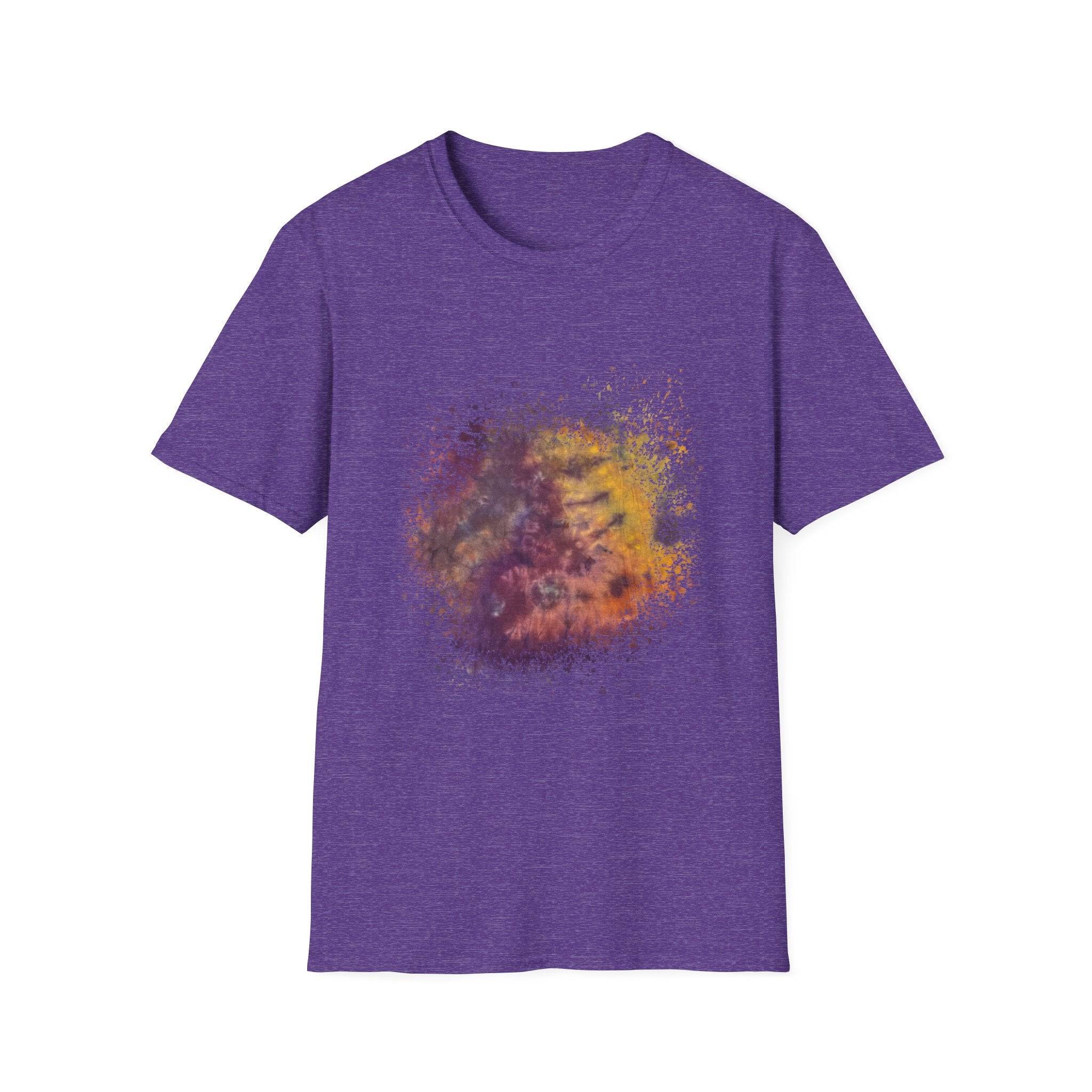 Amber Prerogative 2:  Colorful Splash Unisex Softstyle T-Shirt, Casual Wear, Gift for Art Lovers, Summer Fashion, Vibrant Graphic Tee