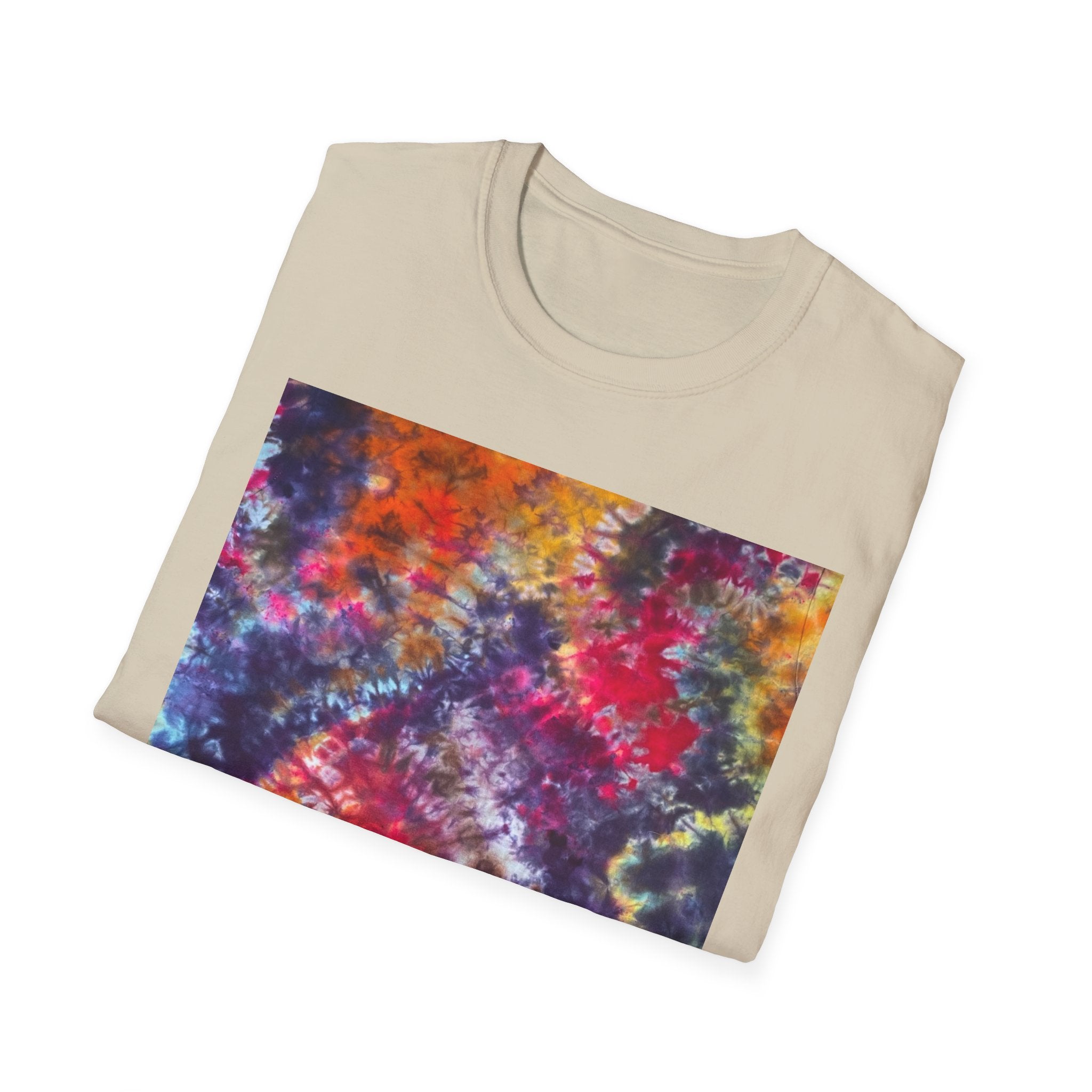 FIFTH DIMENSION: Galaxy style, Vibrant Tie-Dye Unisex T-Shirt - Perfect for Summer Festivals, Casual Outfits, Gifts, Beach Days, and Relaxed Vibes