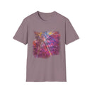 Raspberry Sorbet 2:  Cosmic Vibe Unisex Softstyle T-Shirt | Galaxy Art Tee | Gift for Space Lovers | Festival Wear | Comfortable Casual Tee | Summer Wardrobe