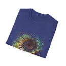 Temptation 2:  Colorful Spiral Art Unisex Softstyle T-Shirt, Casual Wear, Gift for Art Lovers, Eco-Friendly Tee, Summer Fashion