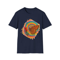 The Butterfly Effect:  Bohemian Butterfly T-Shirt, Vibrant Graphic Tee for Nature Lovers, Unisex Gift for Birthdays, Festivals, Boho Style Apparel