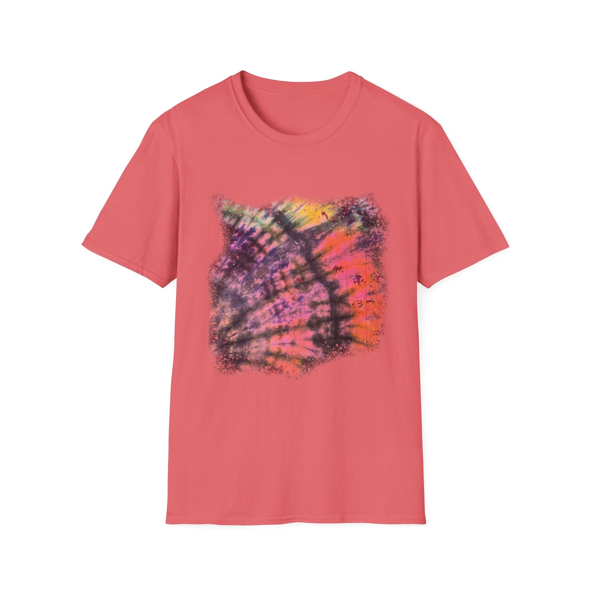 Smash Party 2:  Snowy edge Vibrant Tie-Dye Unisex T-Shirt - Perfect for Festivals, Casual Wear, Gift for Him/Her, Summer Outfits, Comfortable Fashion