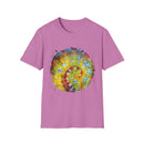 Habanero Helix 2:  Vibrant Tie-Dye Unisex T-Shirt, Retro Graphic Tee, Casual Wear, Unique Gift, Festival Fashion, Summer Apparel