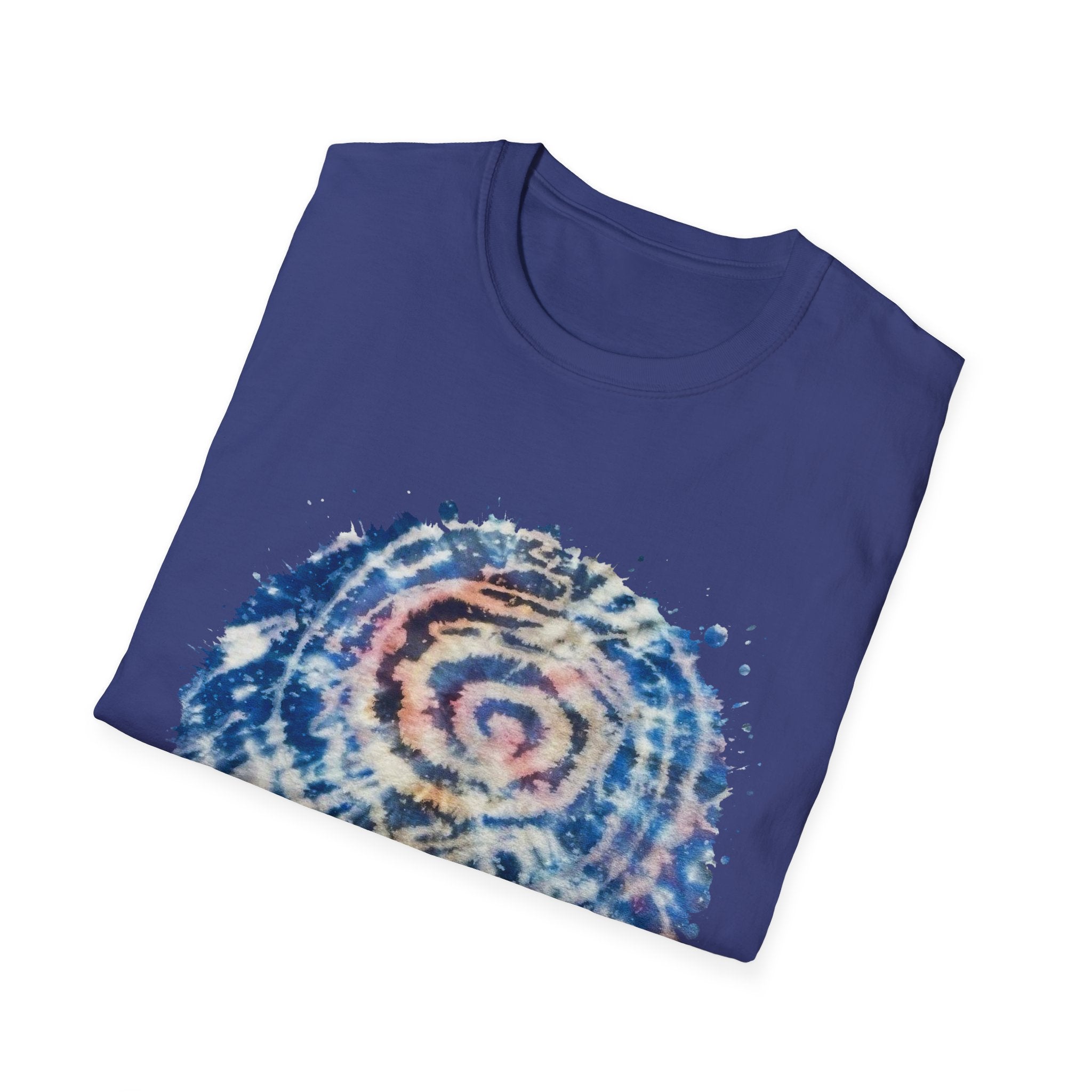 KINETIX:  Dream inspired, Spiritual Tie-Dye T-Shirt, Relaxed Vibes, Unisex Tee, Gift for Yoga Lovers, Bohemian Style, Festival Apparel