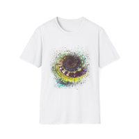 Temptation 2:  Colorful Spiral Art Unisex Softstyle T-Shirt, Casual Wear, Gift for Art Lovers, Eco-Friendly Tee, Summer Fashion