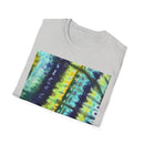 ALLIGATOR ALLEY: Reptile inspired, Vibrant Tie-Dye Unisex T-Shirt, Boho Style Tee, Summer Outfit, Festival Wear, Gift for Her, Unique Graphic Shirt