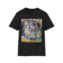 RENEGADE: Edgy, grungy, scratchy Swirl Tie-Dye T-Shirt, Unisex Casual Tee, Retro Vibe Shirt, Summer Style Top, Gift for Music Festivals, Tie-Dye Lover's Apparel