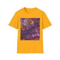 FANTASIA:  Fantasy inspired Splat style, Tie-Dye Unisex Softstyle T-Shirt | Perfect for Summer Festivals, Casual Outings, Gifts, and Relaxation