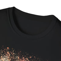 CAT SCRATCH FEVER:  Scratchy fun  vibe, Abstract Tie-Dye Unisex Softstyle T-Shirt | Bohemian Vibe, Casual Wear, Gift for Friends, Summer Fashion, Nature Lover Tee