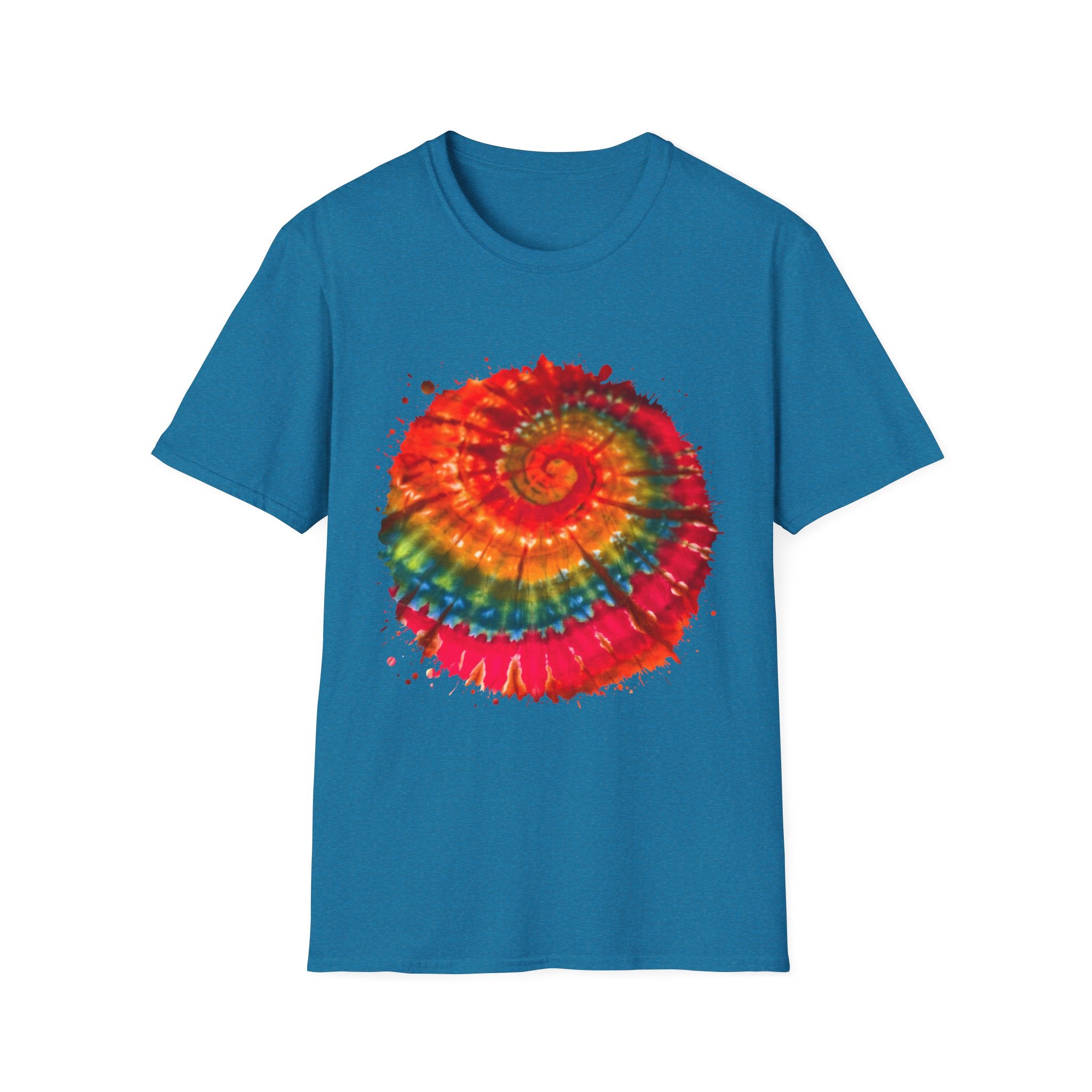 Fuchsia Frenzy 2:  Vibrant Tie-Dye T-Shirt for Fun & Relaxation, Summer Vibes, Festival Wear, Unisex Fashion, Gift for Friends