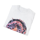 Tangerine Tiger 2:  Artistic Tie-Dye Unisex Softstyle T-Shirt, Casual Wear, Festival Outfit, Gift for Him/Her, Summer Vibes, Eco-Friendly Fashion