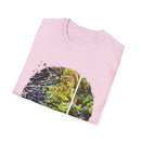 Blueberry Bliss 2:  Nature-Inspired Unisex Softstyle T-Shirt, Graphic Tee, Eco-Friendly Apparel, Earthy Vibe Shirt, Casual Wear, Nature Lover Gift