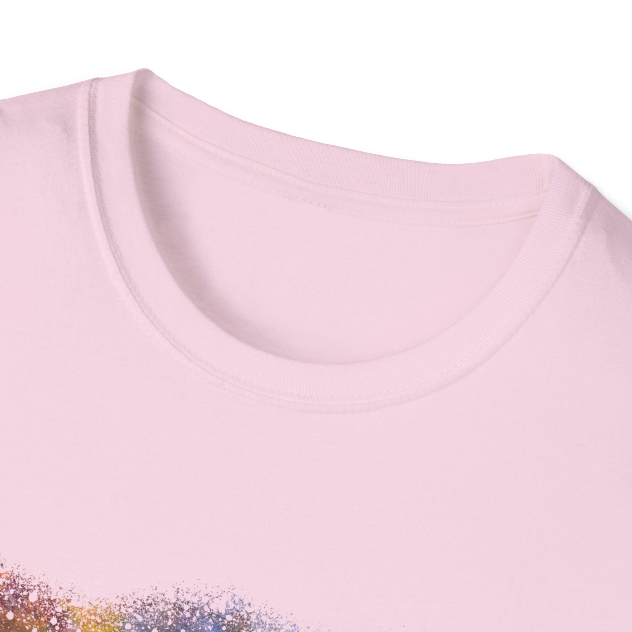 Raspberry Sorbet 2:  Cosmic Vibe Unisex Softstyle T-Shirt | Galaxy Art Tee | Gift for Space Lovers | Festival Wear | Comfortable Casual Tee | Summer Wardrobe