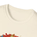 Orange Krush 2:  Tie-Dye Krush Unisex Softstyle T-Shirt, Vibrant Casual Tee, Bohemian Top, Festival Wear, Gift for Music Lovers