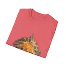 Eternal Starfire 2:  Boho Floral Snowy edge, Unisex T-Shirt - Cozy Casual Wear, Nature Lover Gift, Summer Vibes, Festival Attire, Everyday Comfort