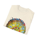 Habanero Helix 2:  Vibrant Tie-Dye Unisex T-Shirt, Retro Graphic Tee, Casual Wear, Unique Gift, Festival Fashion, Summer Apparel