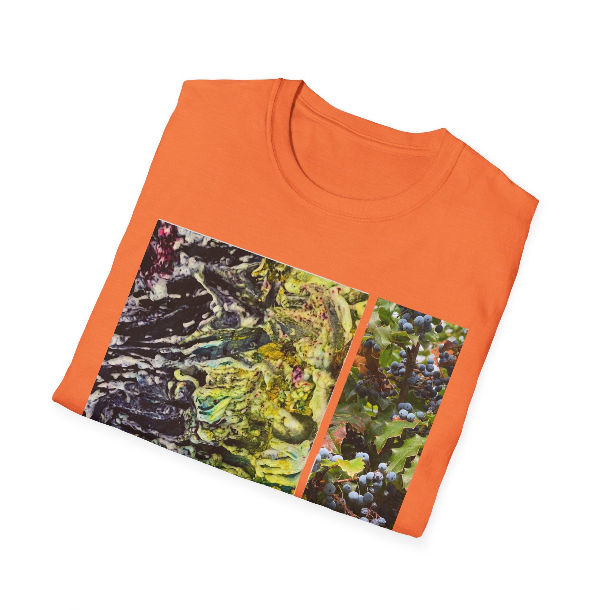 BLUEBERRY BLISS: Nature-Inspired Unisex Softstyle T-Shirt - Eco-Friendly, Trendy Graphic Tee, Outdoor Lover Gift, Relaxed Casual Wear, Summer Wardrobe [...]