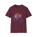 Fantasia 2:  Vibrant Splash Drip Art T-Shirt, Artistic Tee, Unisex Graphic Shirt, Trendy Casual Wear, Unique Gift for Art Lovers